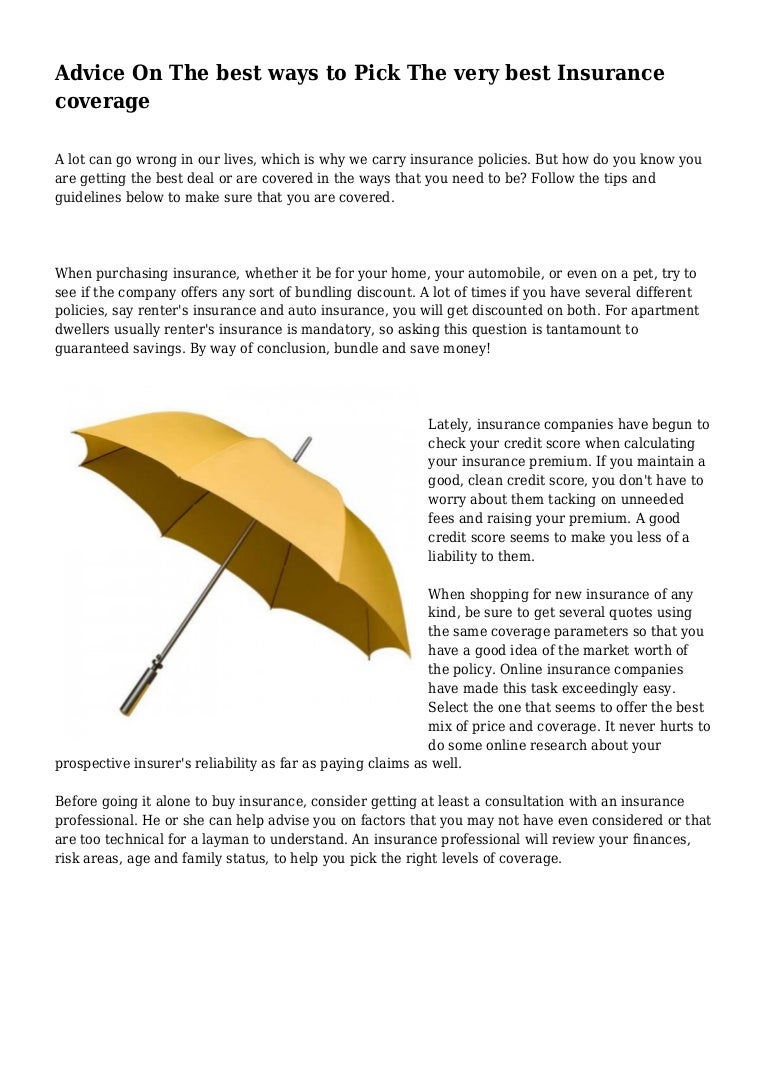Advise a good insurance company 95 Advise a good insurance company 81